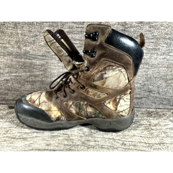 Field and Stream Primaloft 800g Insulation Gore-tex Camo Hunting Boots 9.5 - Picture 5 of 10